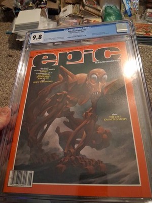 Epic Illustrated 30 Cgc 9.8 Galactus Cerebus Dreadstar Jim Starlin Marvel 1985