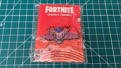 Fortnite C5S3 Chapter 5 Season 3 Nitrodrome Pin | Epic Employee Exclusive