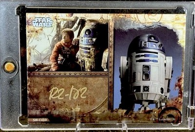 R2-D2 Topps 2025 Card Fun Star Wars Power The Force #SW-CU10 /75