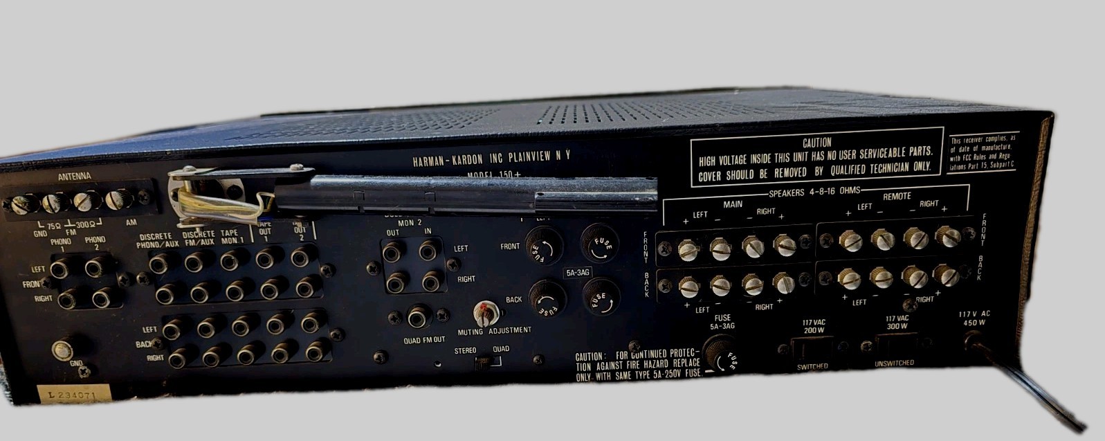 Harman Kardon TWIN-POWERED-SERIES-1970S vintage audio equipment - eBay listing photo 3