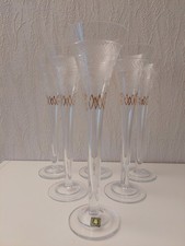 WMF Fürst von Metternich 6 Sektflöten Sektgläser vergoldet Sekt Champagner