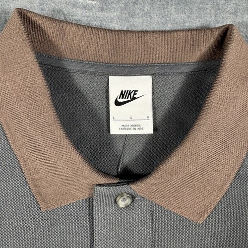 Nike Heavyweight Polo Old Money Style HV0884-060 NWT Size Large Oversized - Picture 4 of 11