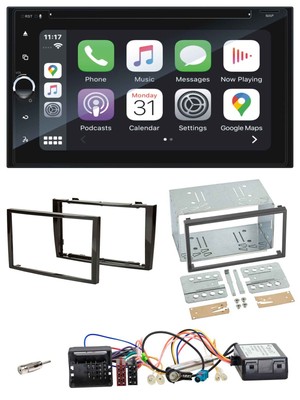 Blaupunkt 2DIN Bluetooth DAB USB DVD CAN-Bus Autoradio für Peugeot 308 07-09 pia