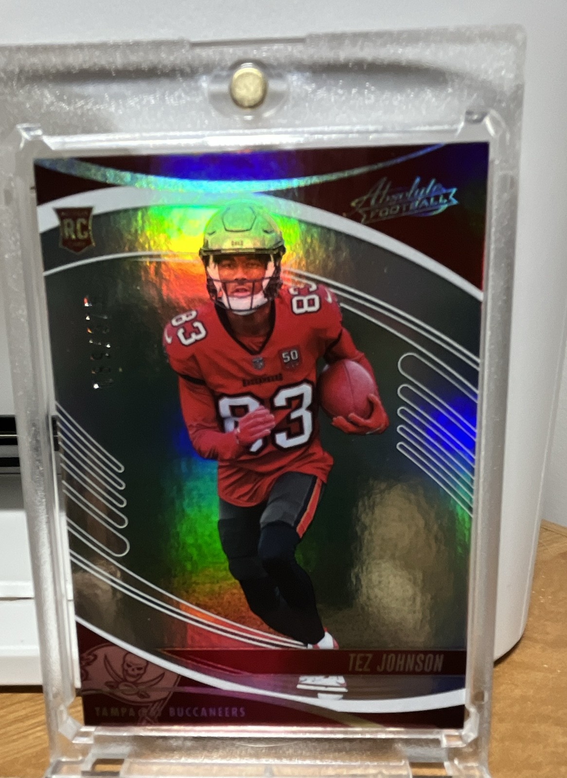 2025 Panini Absolute - Rookies Tez Johnson #184 Spectrum /375 (RC)