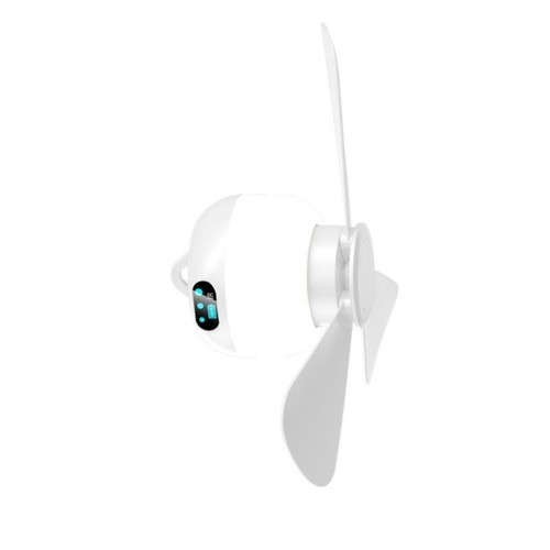 USB Ceiling Fan Adjustable Gear Remote Control Night Light Detachable Design - Picture 3 of 11