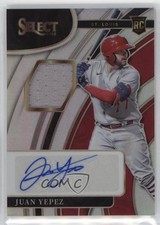 2022 Panini Select Rookie Jersey Holo Prizm /99 Juan Yepez #RJA-JY Auto 0i4k