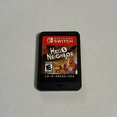 Hello Neighbor Game Cartridge! Nintendo Switch! Genuine - Cart Only