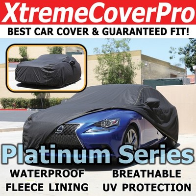 2017 2018 2019 LEXUS IS300 IS350 IS-F WATERPROOF CAR COVER W/MIRROR POCKET -BLCK