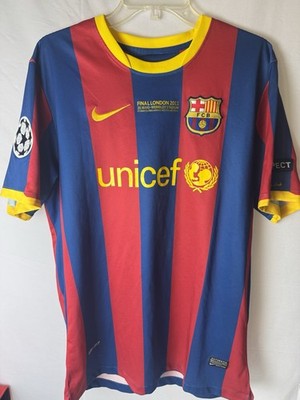 Nike FC Barcelona 2010/11 Home Jersey Champions League Final
