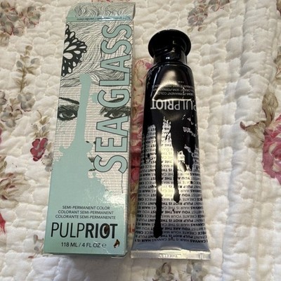 Pulp Riot Semi-Permanent Hair Dye Sea Glass Light Green Cream 4 fl oz