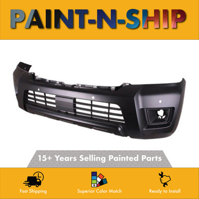 For 2017-2020 NISSAN ARMADA Front Bumper Cover w/Sensor Painted to Match