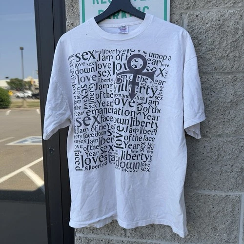90s Prince Jam of the Year 97/98 Tour Size XL 1990s vintage concert t-shirt, vintage, size XL, single stitch, B+ condition