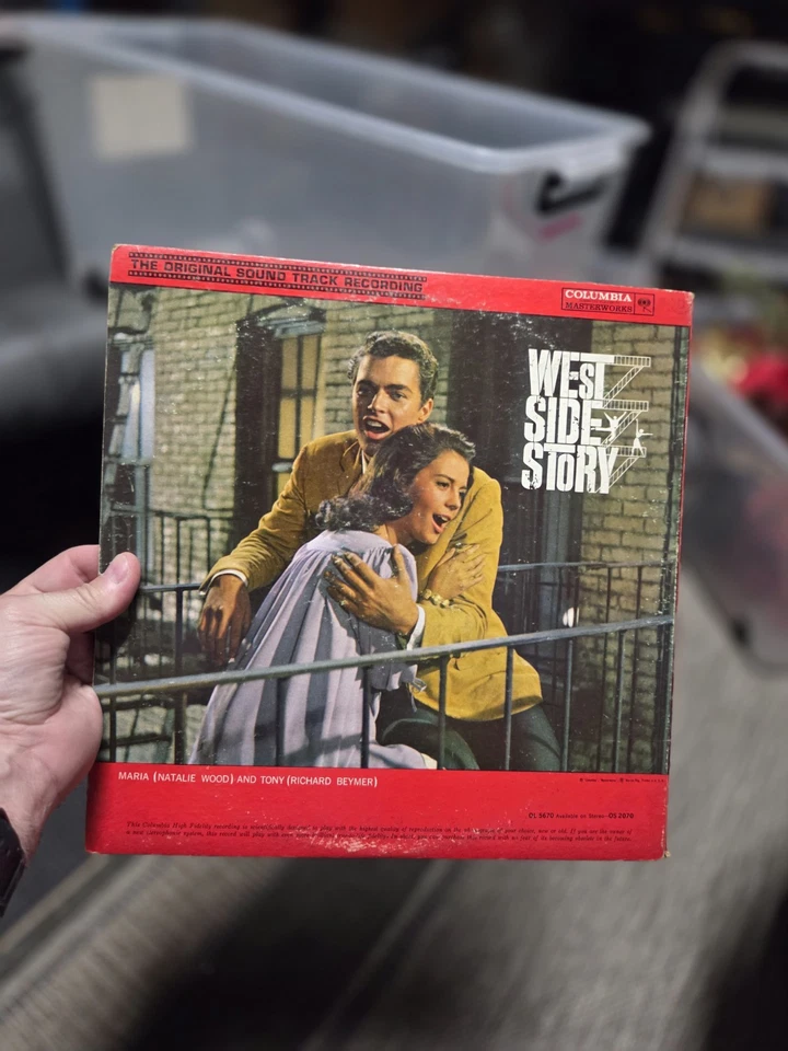 West Side Story Original Soundtrack Vinyl LP Record Album 1961 - Image 2 of 3
