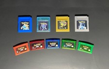 Pokemon Games GBA and GBC Lot