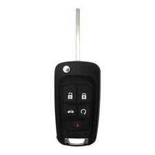 Simple Key Programmer w/ 5-Button Flip Key for Buick,Chevrolet and GMC - Remote