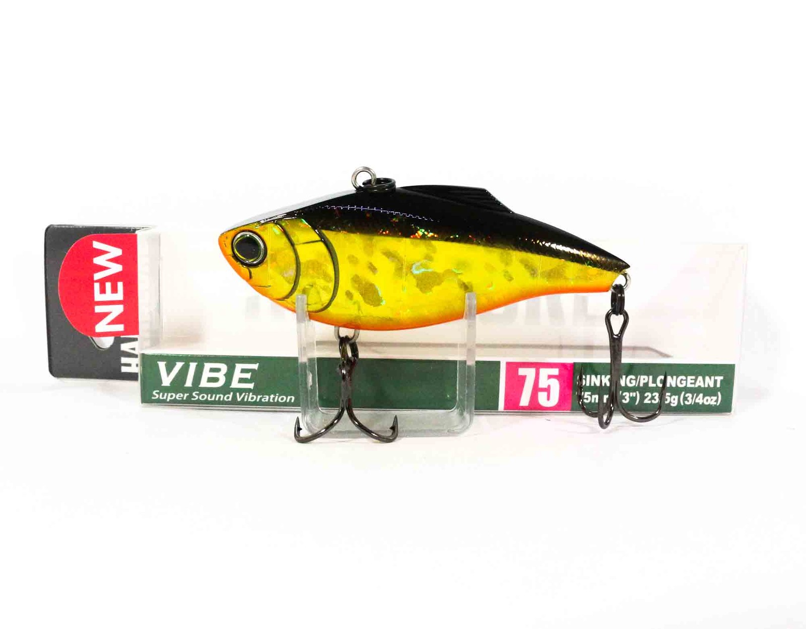 Yo Zuri Duel Hardcore Vibe 75S Sinking Lure R1378-HGSN (6005)