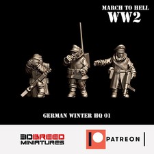 3D Breed March to Hell WW2 German Winter Infa...
