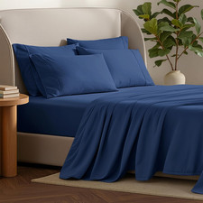 Hotel Luxury Queen Sheet Set, Extra Soft - 6 Piece Set - Deep Pockets - Easy Fit