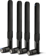 4 Pack TACTACAM 4G LTE Cellular Trail Camera Antenna 8dBi RP-SMA Male Spypoint