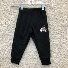 Nike Air Jordan Jogger 2T Toddler Black Jumpman Sweatpants Basketball Logo Boys