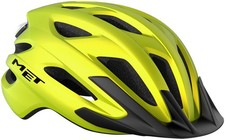 Casco urbano MET Crossover MIPS X-Large giallo lime metallizzato opaco