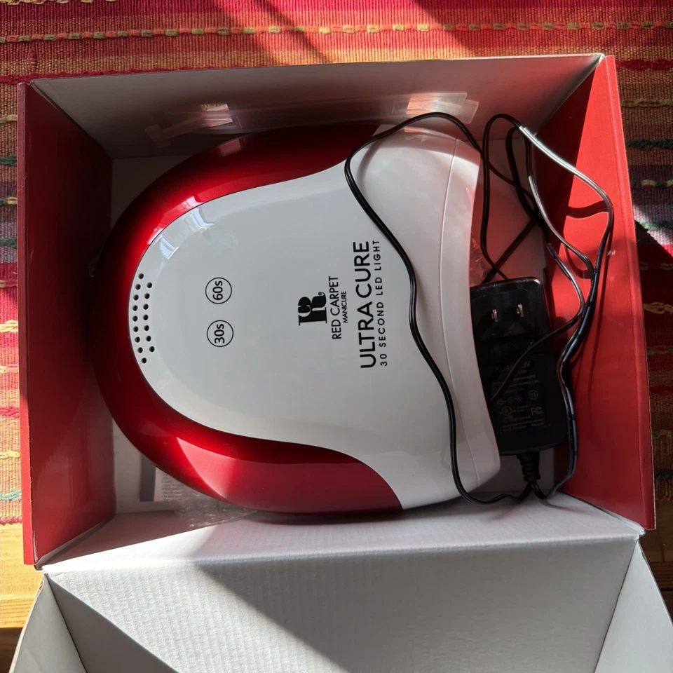 遥控红地毯美甲 RCM Ultra Cure 30 沙龙 LED 凝胶指甲油光固化... — 第 2/4 张图片
