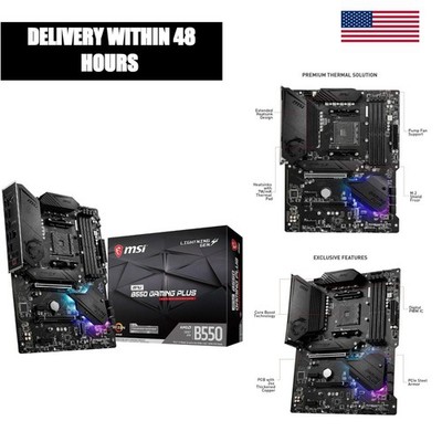 MSI MPG B550 Gaming Plus V1 ATX Motherboard AM4 DDR4 PCIe 4.0