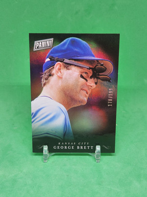 #ad George Brett 2018 Panini Black Friday Rainbow Foil SP #ed 199 Royals #GB $7.00