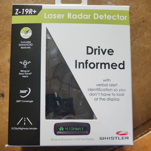 Whistler Z-19R Laser Radar Detector