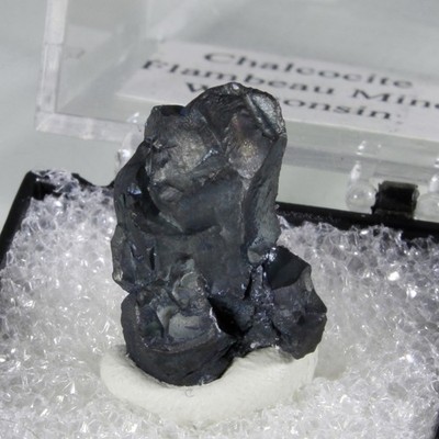 Classic Material! CHALCOCITE - Flambeau Mine, Ladysmith, Rusk Co., Wisconsin