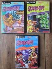 Scooby-Doo! PC Game Bundle Ghost Town, Bug Man, Stone Dragon Mystery Vtg Y2K 00s
