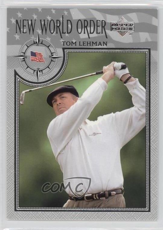2002 Upper Deck New World Order Silver Tom Lehman #77 9bp