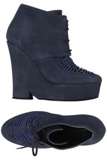 OPENING CEREMONY Stiefelette Damen Ankle Boots Booties Gr. 37 Marine... #1ex2gru