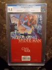 Amazing Spider-Man #538 CGC 9.8 Aunt May Shot White Pages Civil War
