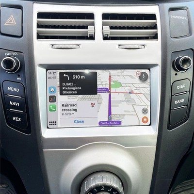 Apple Carplay For Toyota Yaris Vitz 2005-2013 Android GPS Navi Car Stereo Radio