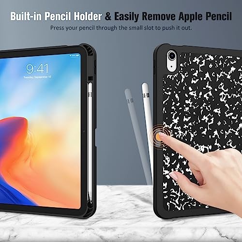 SlimShell Case for iPad (A16) 11th Generation 11 Inch composition book black - Picture 6 of 7
