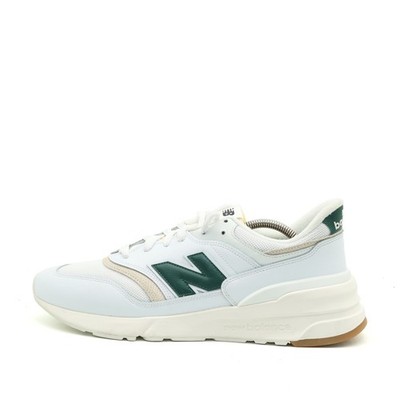New Balance Herren 997R Schuh Weiß/Grü Mesh/Wildleder 997 Sneaker EU 45.5