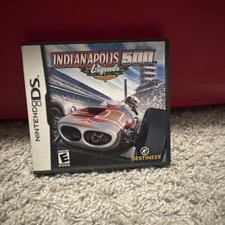 Indianapolis 500 Legends (Nintendo DS, 2007) - CIB with Manual - Fast Ship