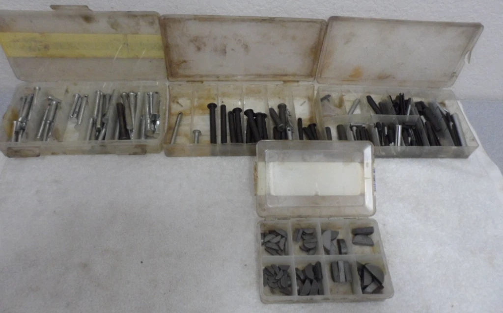 Mix Assortment w/ Woodruff Keys, Roll Pins, Clevis Pins
