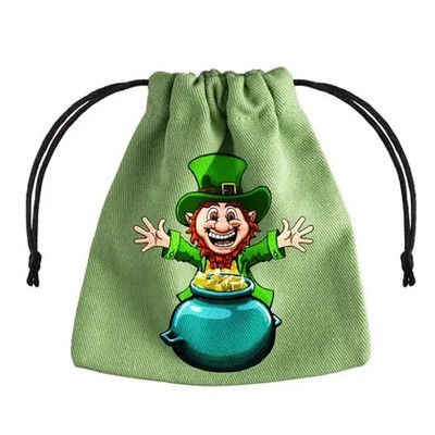 Lucky Green Dice Bag: Pot of Go*d | Q-Workshop | EAN 5907699496495