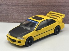 Yes Ixo 1/43 Honda Civic Ej1 Coupe 1995 Yellow Mini Car