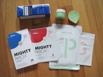 Zitsticka Mask & 18 Spot Dots / 45 Mighty Patches / Clean It Zero Balm / PanOxyl