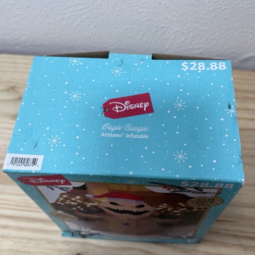 Oogie Boogie Airblown Inflatable Nightmare Before Christmas Disney LED 3.5' Tall - Picture 7 of 7