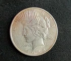 1923-P Peace Dollar 90% Silver American Coin