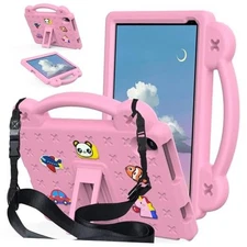 Case for 10.1 inch Android Tablet Case 2024, Kids EVA Shockproof Urao C107 Pink