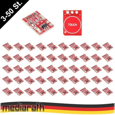TTP223 2,5-5,5V Kapazitiver Capacitive Touch Button Sensor Arduino Raspberry Pi
