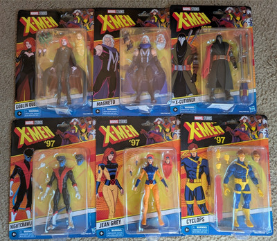 Marvel Legends X-Men 97 Lot of 6 Wave 2 Action Figure Set By Hasbro NEW