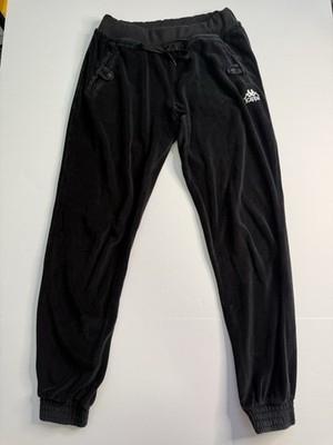 Kappa Velour Women s Joggers Size XL Black 