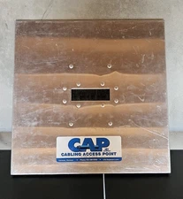 Hepacart CAP Cabling Access Point Aluminum Ceiling Access Panel w/ Brush Opening