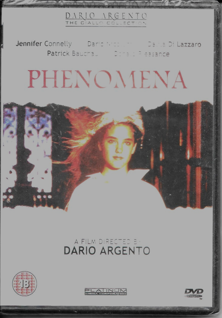 Phenomena DVD Jennifer Connelly Daario Nicolodi  New And Sealed